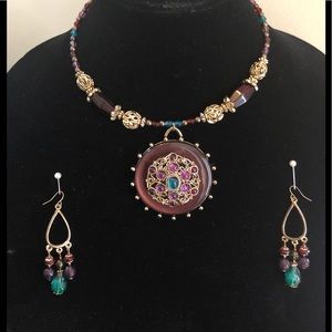 Gypsy choker 3 pc parure